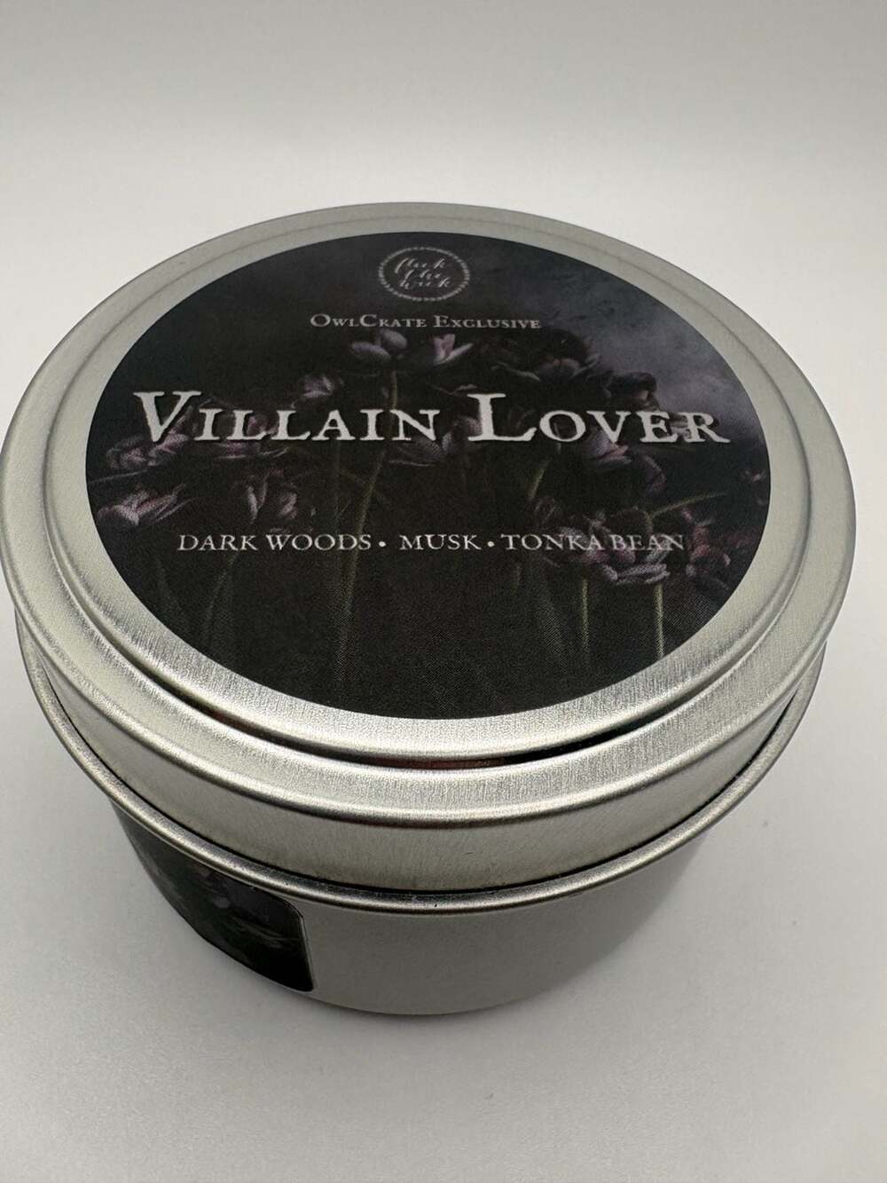 Flicker & Wick Villain Lover OwlCrate Exclusive Candle